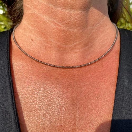 Edelstenen Rookkwarts Collier
