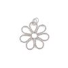 Silver Flower Pendant