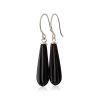 Silver Onyx Earrings