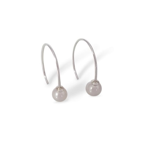 Lobem Earrings Medium Pearls