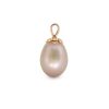 Rose Gold Pendant With Freshwater Pearl