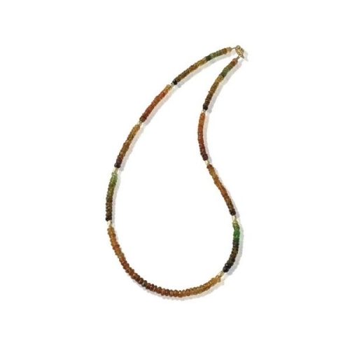 Gouden Toermalijn Collier