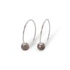 Lobem Earrings Medium Smoky Quartz