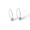 Lobem Earrings Medium Aquamarine