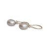 Pearl And Diamond Earrings