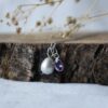 Parel en Amethist collier