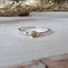 Silver Ring With Citrine