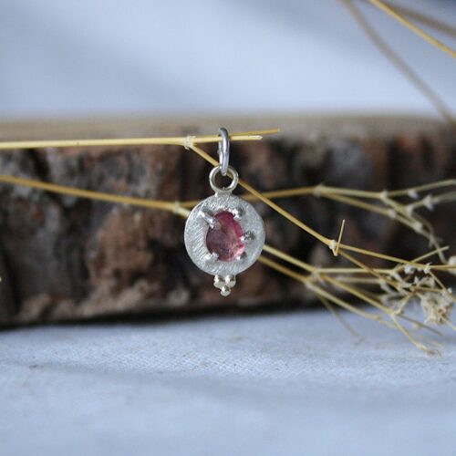 Toermalijnhanger Zilver En Goud