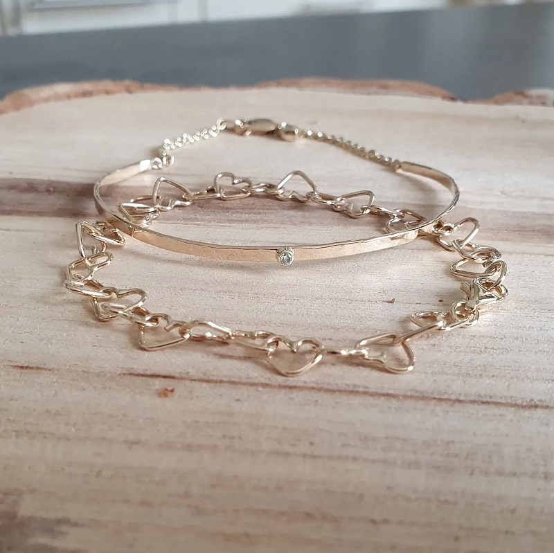 Armbanden Set Oud Goud