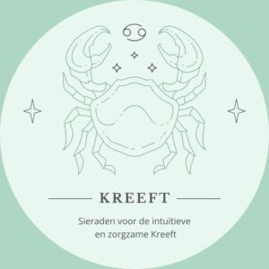 Sieraden voor de intuïtieve en zorgzame Kreeft