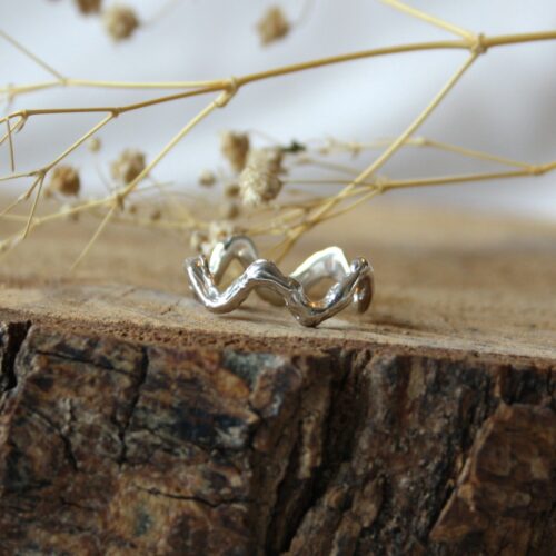 Zilveren Zigzag Ring